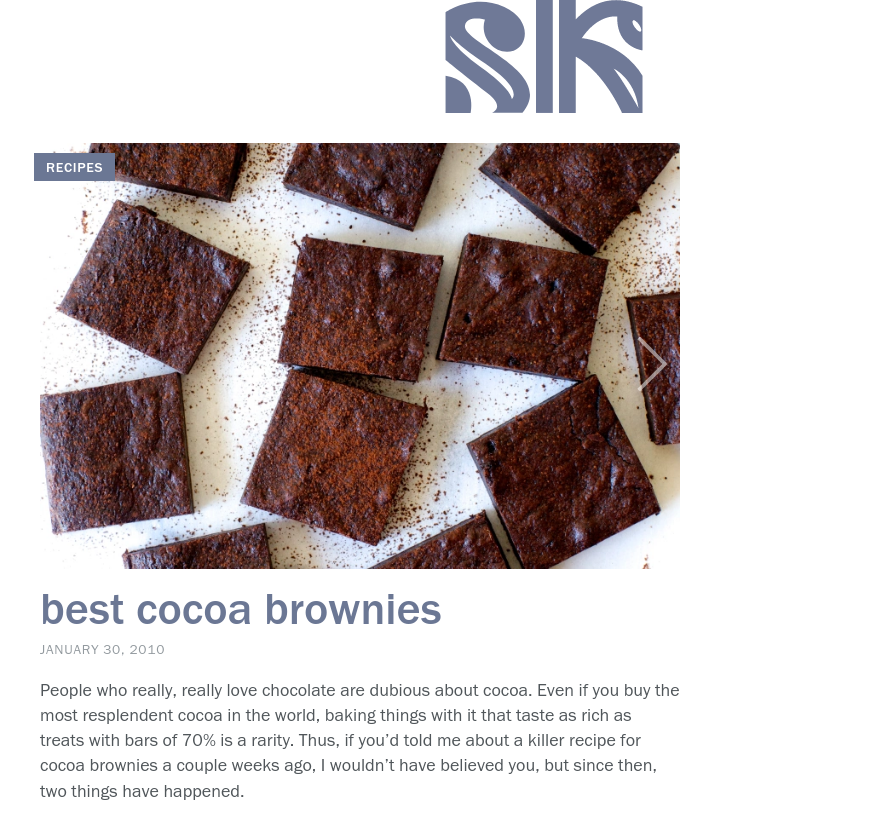 Best Cocoa Brownies